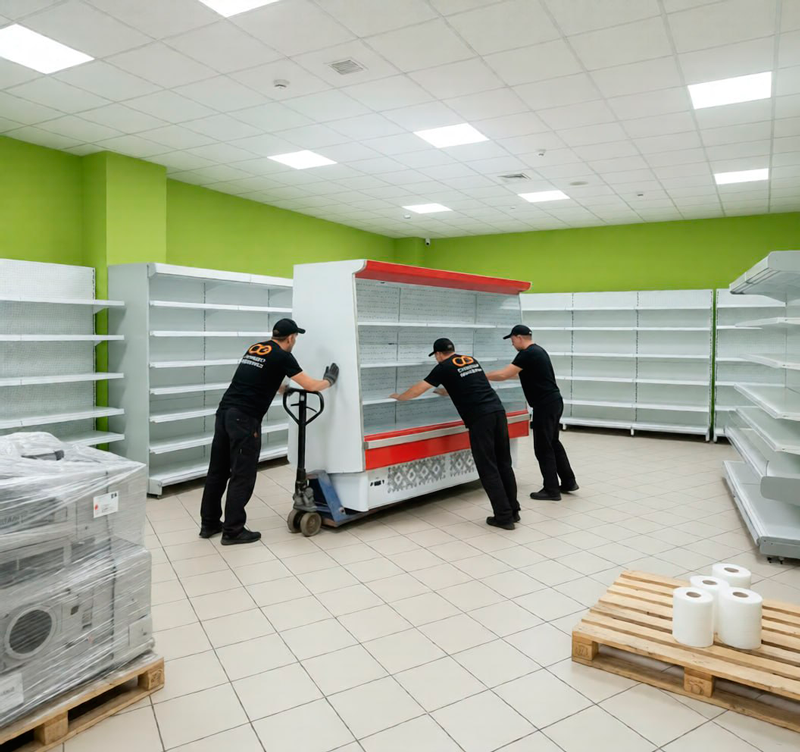 Переезд магазина в Медыни